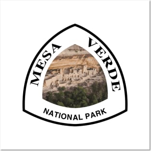 Mesa Verde National Park shield Posters and Art